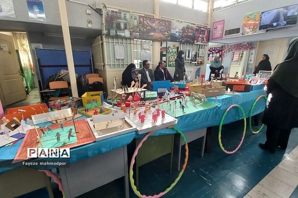 افتتاحیه المپیاد ورزشی و دست‌سازه‌های ورزشی  در دبستان حضرت زهرا(س) رودهن