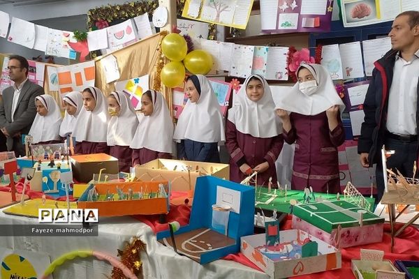 افتتاحیه المپیاد ورزشی و دست‌سازه‌های ورزشی  در دبستان حضرت زهرا(س) رودهن