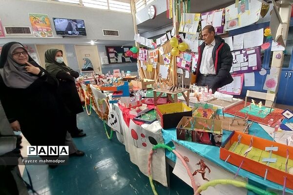 افتتاحیه المپیاد ورزشی و دست‌سازه‌های ورزشی  در دبستان حضرت زهرا(س) رودهن