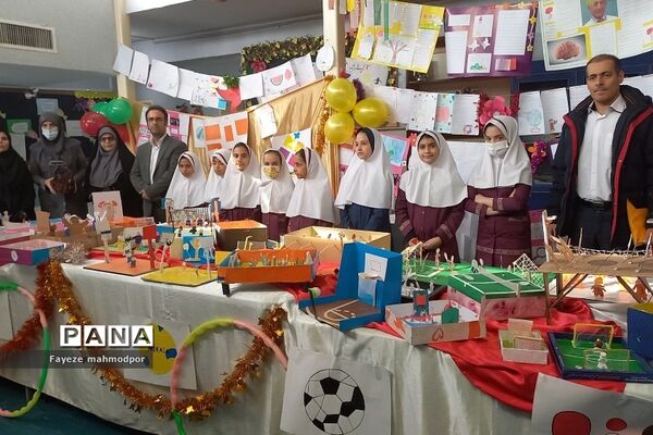 افتتاحیه المپیاد ورزشی و دست‌سازه‌های ورزشی  در دبستان حضرت زهرا(س) رودهن