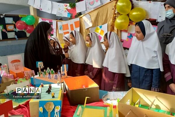 افتتاحیه المپیاد ورزشی و دست‌سازه‌های ورزشی  در دبستان حضرت زهرا(س) رودهن