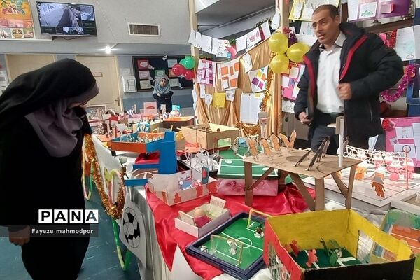 افتتاحیه المپیاد ورزشی و دست‌سازه‌های ورزشی  در دبستان حضرت زهرا(س) رودهن