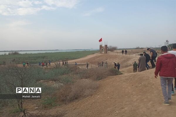 حال و هوای دانش‌آموزان قمی در اردوی راهیان نور
