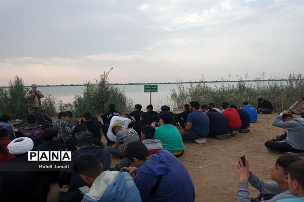 حال و هوای دانش‌آموزان قمی در اردوی راهیان نور