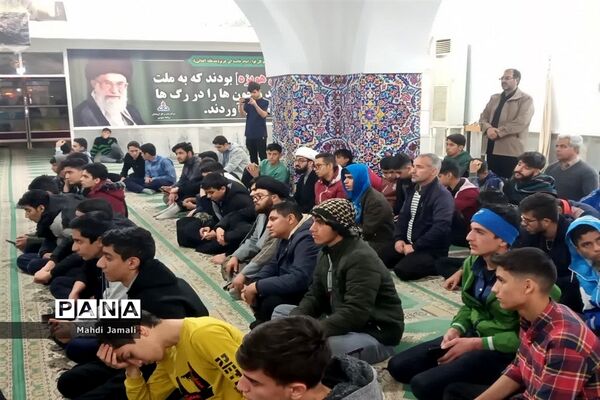 حال و هوای دانش‌آموزان قمی در اردوی راهیان نور