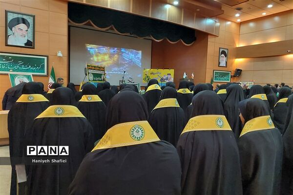 همایش دختران حاج قاسم سازمان دانش‌آموزی ناحیه یک شیراز