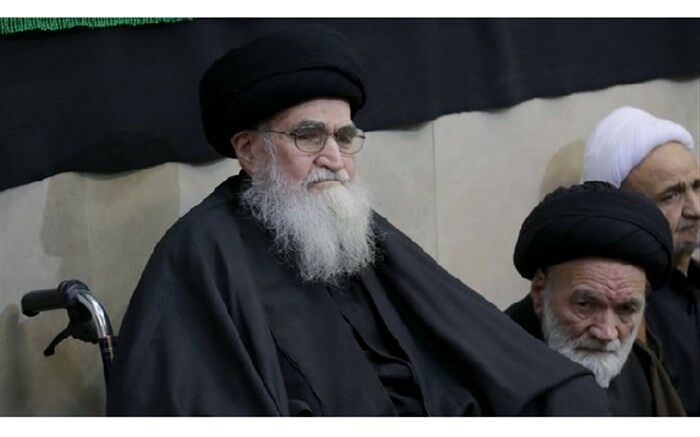 وداع پرشور مردم قم با پیکر آیت‌الله روحانی