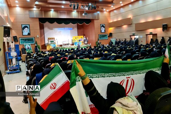 برگزاری همایش دختران حاج قاسم در ناحیه یک شیراز
