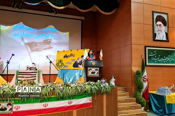 برگزاری همایش دختران حاج قاسم در ناحیه یک شیراز