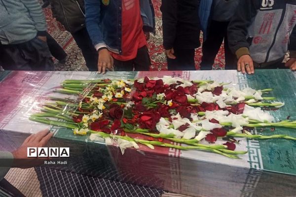 تشییع شهید گمنام  در سورمق