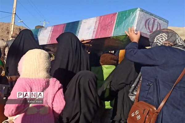 تشییع شهید گمنام  در سورمق