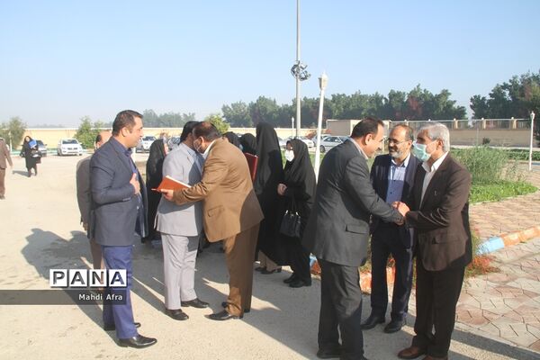 بازدید نمایندگان اداره کل آموزش پرورش از اجرای طرح جهش در مدارس شهرستان بهبهان
