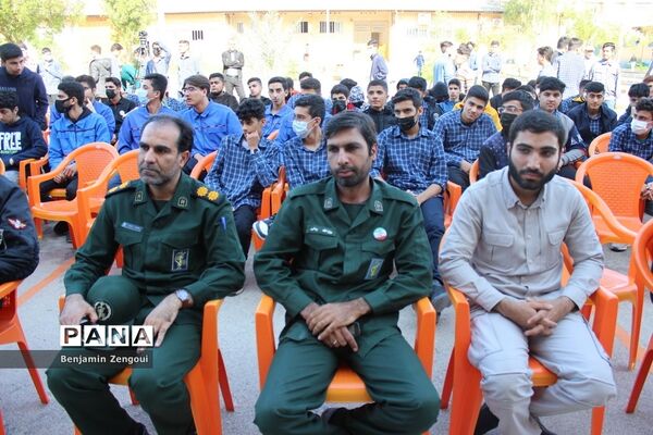 تشییع شهید گمنام در بوشهر