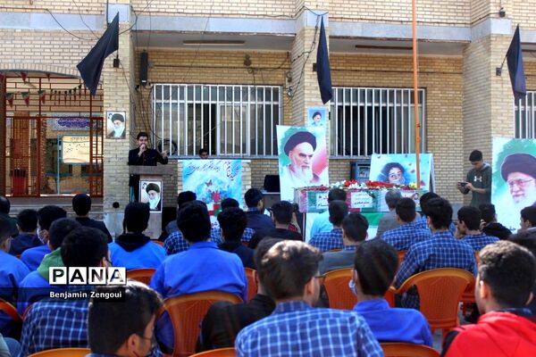 تشییع شهید گمنام در بوشهر