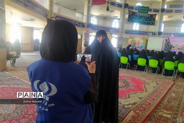 مراسم ( دختران زهرایی )‌ در شهرستان اقلید