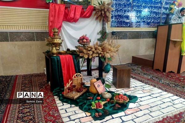 جشن یلدا در مدارس آباده