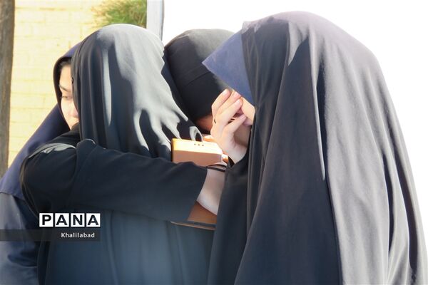 آیین تشییع پیکر مطهر شهید گمنام  در شهرستان خلیل آباد