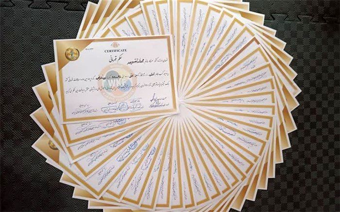 دختران کاراته‌کار شهرری در مسابقات کشوری کاراته خوش درخشیدند