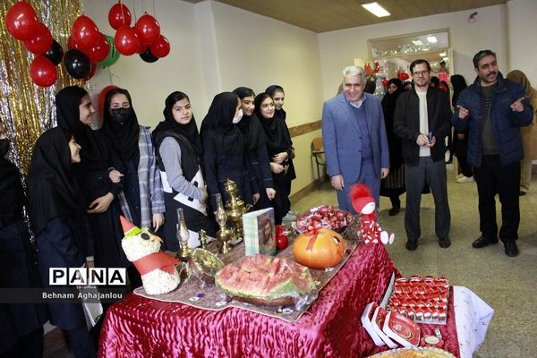 برگزاری مسابقه یلدا در دبیرستان مهدیه ولایت زنجان