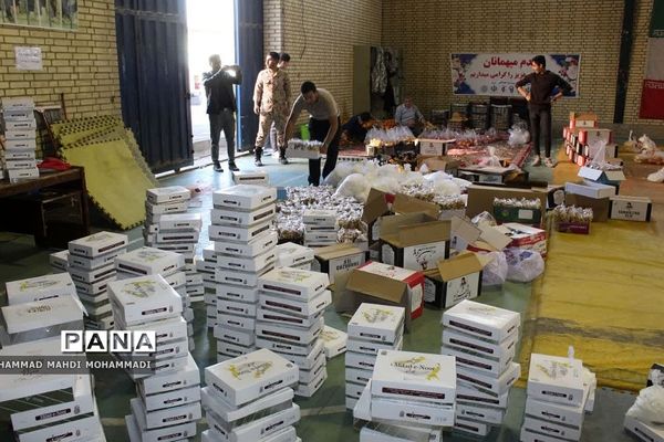 رزمایش کمک‌های مومنانه شب یلدا در فشافویه