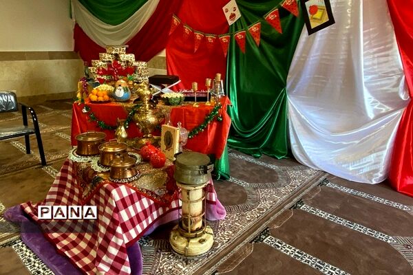 جشن آیینی  یلدا در مدارس رودهن