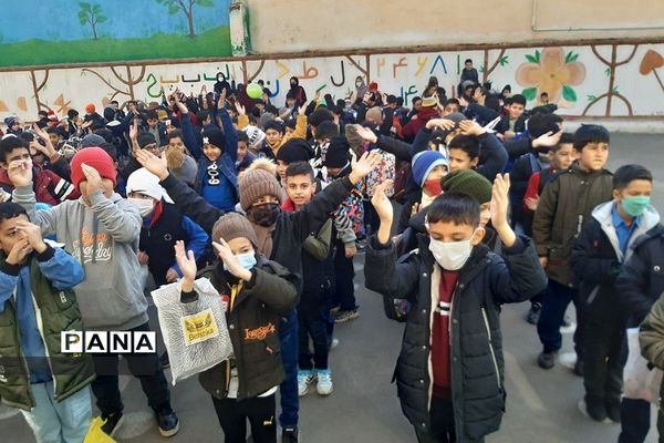 جشن آیینی  یلدا در مدارس رودهن