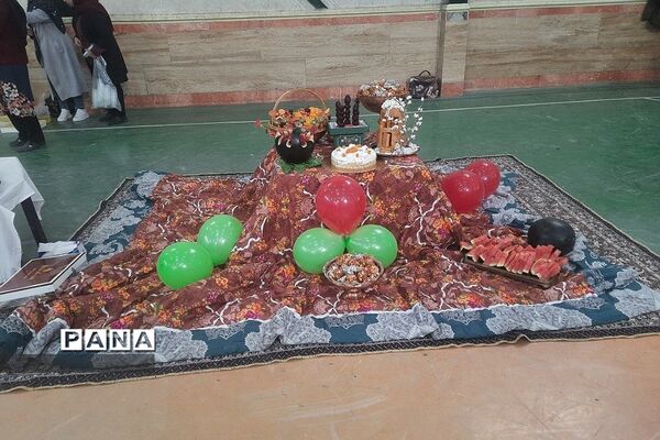 جشن آیینی  یلدا در مدارس رودهن