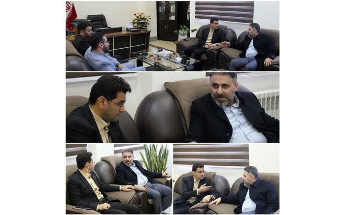 نشست معاون مدیرکل راه و شهرسازی مازندران با فرماندار گلوگاه