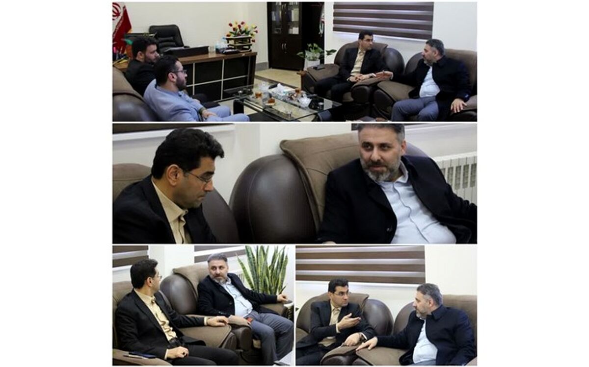 نشست معاون مدیرکل راه و شهرسازی مازندران با فرماندار گلوگاه