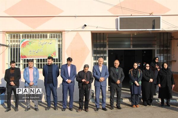 آیین کلنگ زنی زمین چمن مصنوعی در ساری