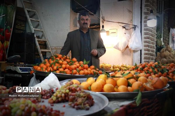 حال و هوای یلدایی بازار تبریز