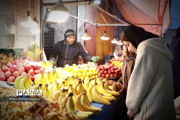 حال و هوای یلدایی بازار تبریز