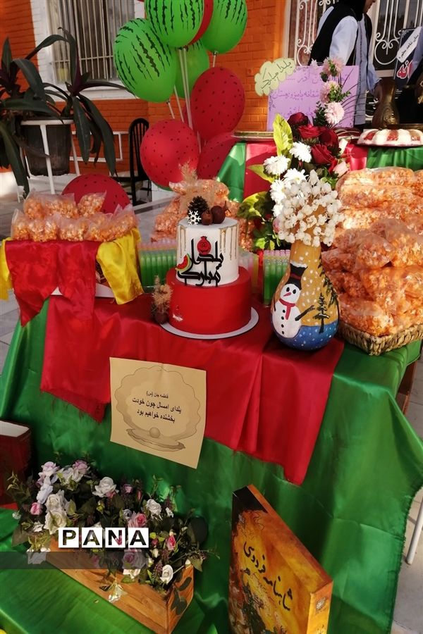 برگزاری آیین سنتی جشن شب یلدا در مدارس دخترانه شهرستان کاشمر