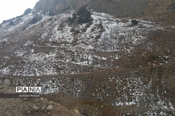 طبیعت زمستانی محمود‌آباد