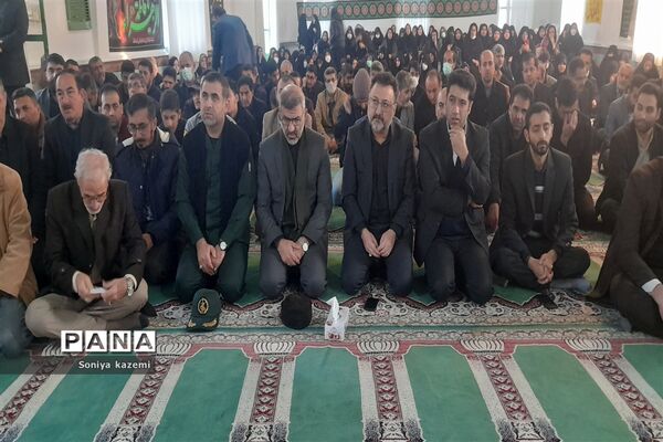 تشییع شهید گمنام  درآموزش و پرورش ناحیه دو ساری
