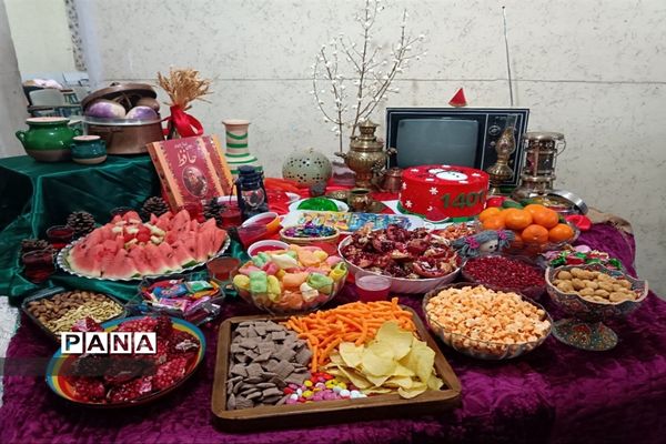 جشن یلدا در مدارس ابرکوه