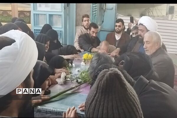 تشییع شهید گمنام  در شهرستان اقلید
