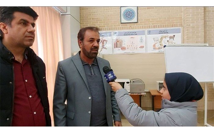 اردوی علمی دانش‌آموزان آموزش و پرورش ناحیه4 در پژوهشکده رویان اصفهان/ فیلم