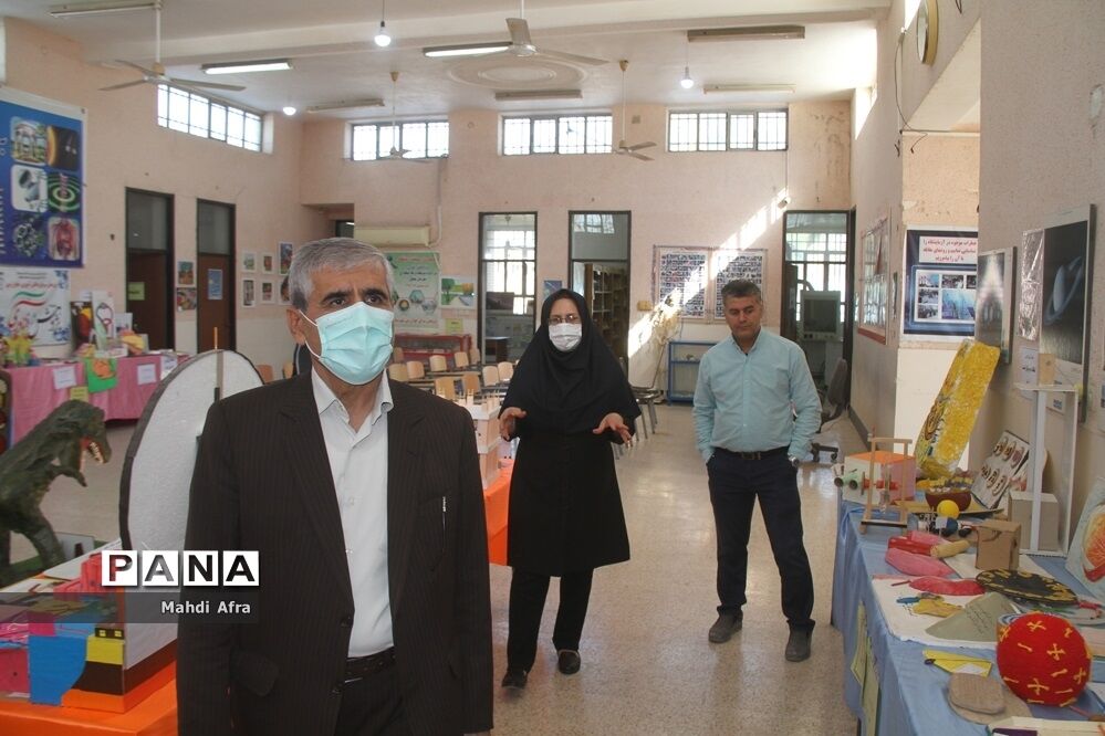 بازدید از نمایشگاه دانش‌آموزی پژوهشسرای خوارزمی شهرستان بهبهان