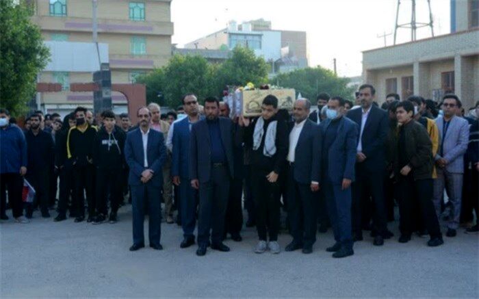 میزبانی 100 مدرسه استان بوشهر از ۳ شهید گمنام دفاع مقدس