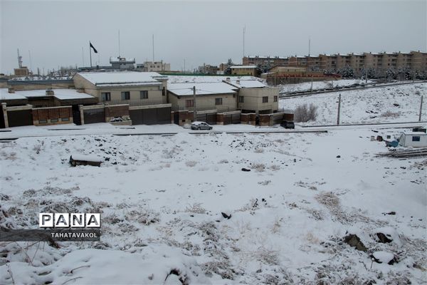 بارش برف زمستانی در پردیس