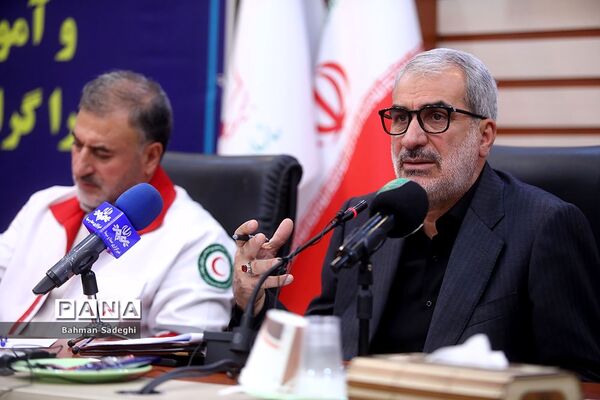 نشست اجرایی‌سازی تفاهم‌نامه همکاری مشترک وزارت آموزش و پرورش با جمعیت هلال احمر