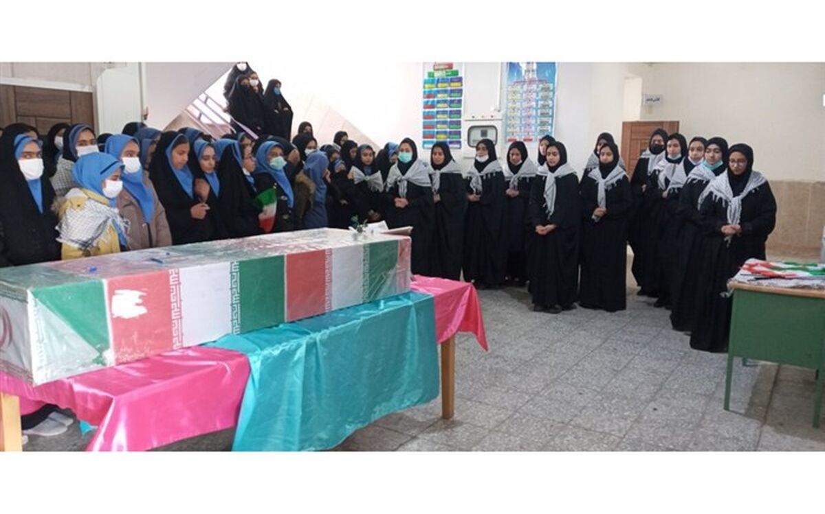 استقبال از شهید گمنام ۱۷ ساله در شهرستان شهرضا /فیلم