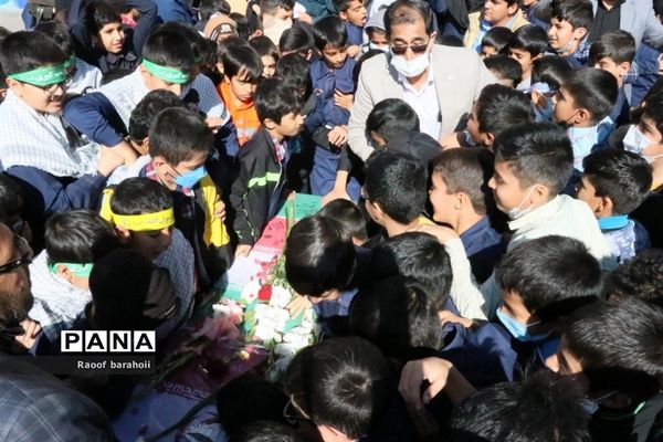 تشییع شهدای گمنام در زاهدان