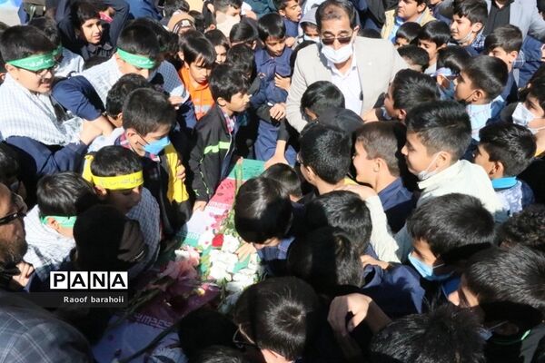 تشییع شهدای گمنام در زاهدان