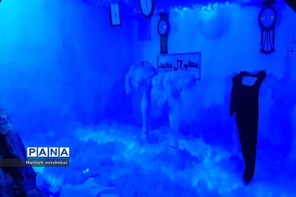 نمایشگاه «یاس کبود» در زابل