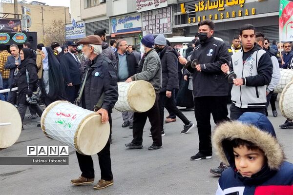 تشییع شهدای گمنام  دفاع مقدس در فارس