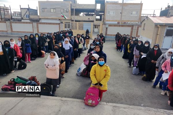 مراسم عزاداری شهادت حضرت زهرا (س) در دبستان دخترانه فرزندان میهن