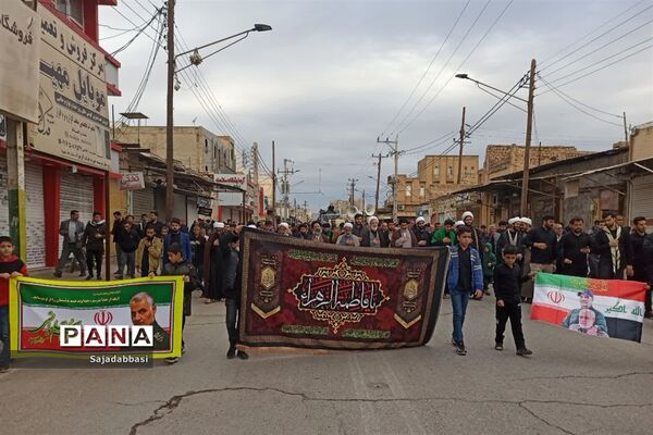 تشییع پیکر شهید گمنام در شوشتر