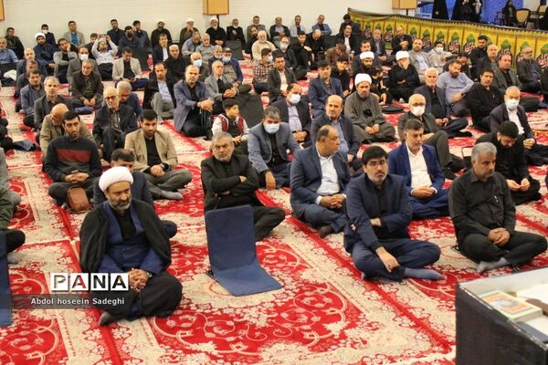 مراسم سوگواری شهادت حضرت فاطمه زهرا (س) در حسینیه ثار‌الله بوشهر